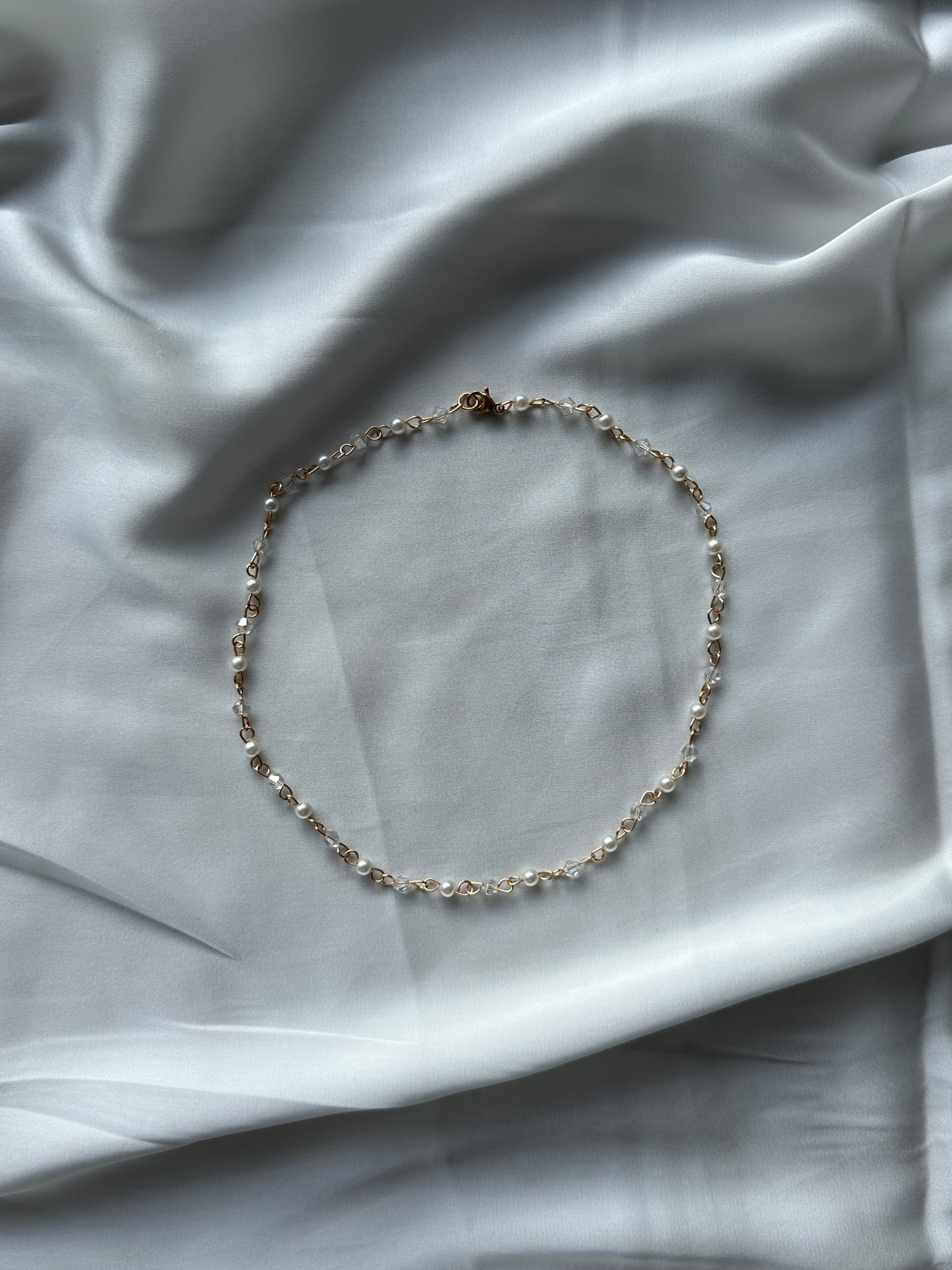 rosy necklace