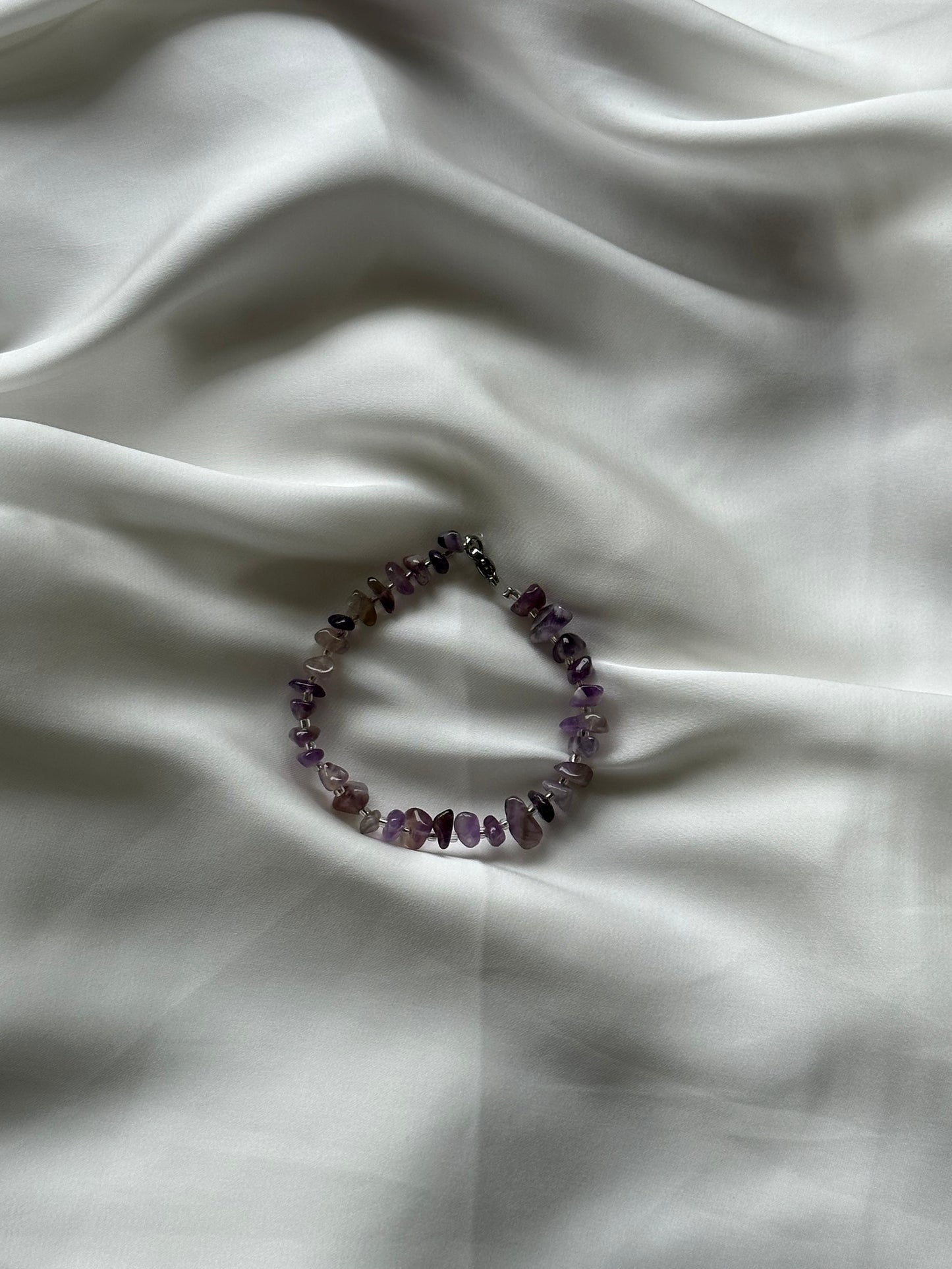 gemma bracelet (amethyst)